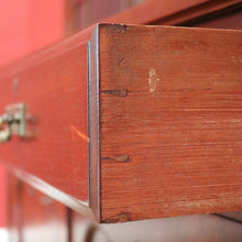 Load image into Gallery viewer, x SOLD Antique Australian Cedar Two Height Bookcase, China Cabinet Cupboard Glass Doors B11238
