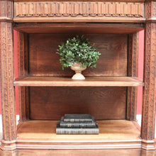 Load image into Gallery viewer, x SOLD Antique Sideboard, Antique French Gothic Church Dumb Waiter Hall Table Console. B11257
