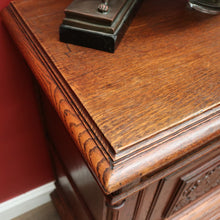 Load image into Gallery viewer, x SOLD Antique French Country Hall Cabinet, French Oak Drinks Cupboard, Side or Foyer Cabinet B10883
