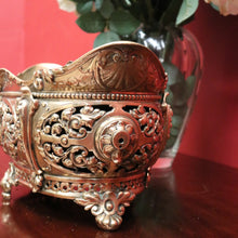 Load image into Gallery viewer, x SOLD Antique French Brass Jardinière, Plant Pot, Antique Table, Cupboard Jardinière B10821
