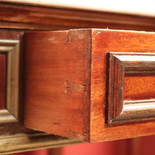 Load image into Gallery viewer, x SOLD Pair of Antique Bedside Tables, French Walnut, Gilt Brass Lamp Tables, Bedsides B11124

