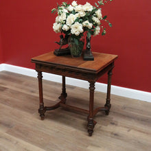 Load image into Gallery viewer, x SOLD Antique French Sofa Table, Drawer Leaf Study Desk, Hall Table Lamp Side Table B10635
