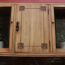 Load image into Gallery viewer, x SOLD Vintage French Drinks Cabinet, Bleached Oak Hall Display Cupboard, Sideboard B10648
