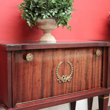 Load image into Gallery viewer, x SOLD Pair of Vintage Lamp Table, Vintage Italian Bedside Tables, with Glass Tops B10260
