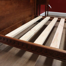 Load image into Gallery viewer, x SOLD Antique French Walnut Bed, French Walnut Double Bed including Slats, DOUBLE B10835
