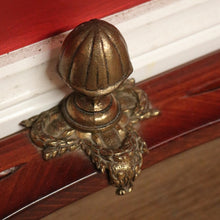Load image into Gallery viewer, x SOLD Vintage Italian Walnut, Marble and Gilt Brass Hall Table, Lamp or Side Table B11252
