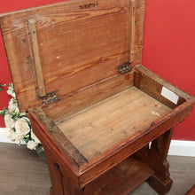 Load image into Gallery viewer, x SOLD Antique French Marriage Celebrant Desk and Bench Seat Wedding Desk and Chair Set B10140
