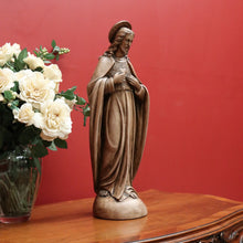 Load image into Gallery viewer, x SOLD Vintage Sacred Heart of Jesus Statue, Italian Depose Statue of Jesus Christ B10656
