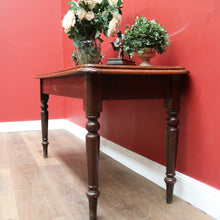 Load image into Gallery viewer, x SOLD Antique English Mahogany Table, Country Farmhouse Hall Table, Sofa Entry Table. B11155
