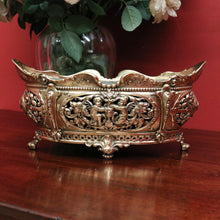 Load image into Gallery viewer, x SOLD Antique French Brass Jardinière, Plant Pot, Antique Table, Cupboard Jardinière B10821
