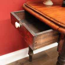 Load image into Gallery viewer, x SOLD Antique English Mahogany Table, Country Farmhouse Hall Table, Sofa Entry Table. B11155
