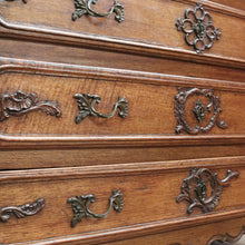 Load image into Gallery viewer, x SOLD Early Antique French Chest of Drawers, 3 Drawer Hall Foyer Entry Cupboard, Chest B10775
