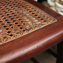 Load image into Gallery viewer, x SOLD Pair of Antique English Hall Chairs English Mahogany Lyre Back Chairs Cane Seats B11065
