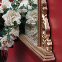Load image into Gallery viewer, x SOLD Vintage Gilt Frame Bevelled Mirror Sideboard Mirror Over Mantel or Hall Mirror. B10328
