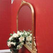 Load image into Gallery viewer, x SOLD Vintage Gilt Frame Bevelled Mirror Sideboard Mirror Over Mantel or Hall Mirror. B10328
