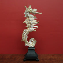 Load image into Gallery viewer, Ornament Seahorse Gold Book shelf Display  - Brand New in Box
