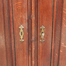 Load image into Gallery viewer, Antique French Oak Cloak Cabinet, French Armoire, Hall Cabinet, Wardrobe, Press B10593
