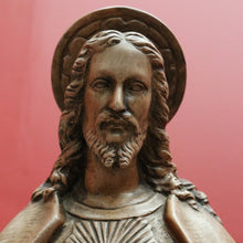 Load image into Gallery viewer, x SOLD Vintage Sacred Heart of Jesus Statue, Italian Depose Statue of Jesus Christ B10656
