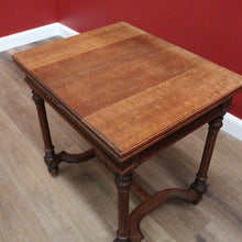 Load image into Gallery viewer, x SOLD Antique French Sofa Table, Drawer Leaf Study Desk, Hall Table Lamp Side Table B10635

