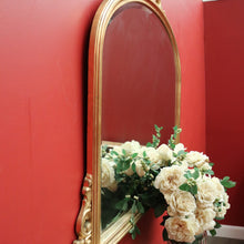 Load image into Gallery viewer, x SOLD Vintage Gilt Frame Bevelled Mirror Sideboard Mirror Over Mantel or Hall Mirror. B10328
