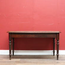 Load image into Gallery viewer, x SOLD Antique English Mahogany Table, Country Farmhouse Hall Table, Sofa Entry Table. B11155
