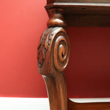 Load image into Gallery viewer, x SOLD Antique French Walnut Hall Table, Sofa Table, Foyer Entry Table, Tier to Base B10647

