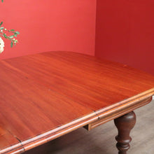 Load image into Gallery viewer, x SOLD Antique Australian Cedar 2 Leaf Extension Table Australian Cedar Kitchen Table. B10276
