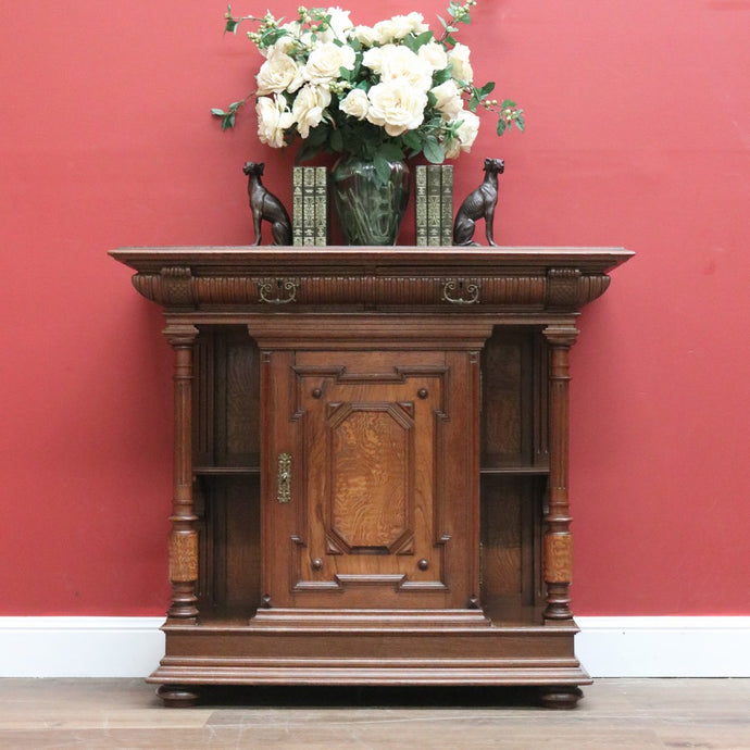 Antique French Oak Hall Cabinet, Sideboard, Entry / Foyer Table or Cabinet B10877