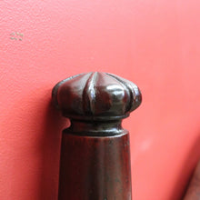 Load image into Gallery viewer, x SOLD Antique Australian Cedar Single Carved Bed, Head, Foot and rails B10732
