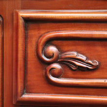 Load image into Gallery viewer, x SOLD Vintage French Chest of Drawers, 3 Drawer Parquetry Top French Cherrywood Chest. B10416
