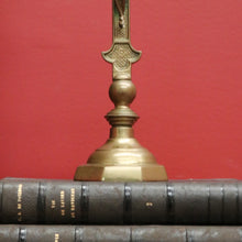 Load image into Gallery viewer, x SOLD Vintage Brass Crucifix, Free Standing Cross, Jesus on Cross, Home Worship Cross B10897
