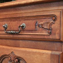 Load image into Gallery viewer, x SOLD Antique French Sideboard French Oak Breakfront 4 Door Sideboard Cabinet Cupboard B10946
