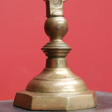 Load image into Gallery viewer, x SOLD Vintage Brass Crucifix, Free Standing Cross, Jesus on Cross, Home Worship Cross B10897
