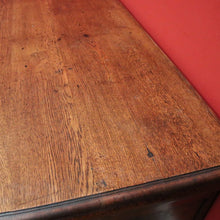 Load image into Gallery viewer, x SOLD Antique French Oak Office Desk, French Twin Pedestal Desk, 3 Drawer Desk in Oak. B10255
