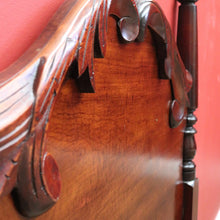 Load image into Gallery viewer, x SOLD Antique Australian Cedar Single Carved Bed, Head, Foot and rails B10732
