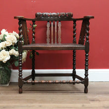 Load image into Gallery viewer, Antique French Armchair, Office Chair, Desk Chair, U Shaped Bedroom, Hall Chair B10784

