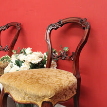 Load image into Gallery viewer, x SOLD Pair of Vintage Chairs, Hall Chairs, Dining Kitchen Chairs, Side Chairs B10312
