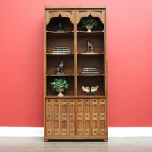Load image into Gallery viewer, Vintage Van Treight, Drexel Bookcase Cabinet, Gothic Style Display Cupboard
