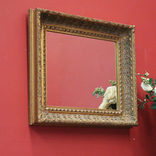 Load image into Gallery viewer, Gilt Frame Rectangular Early Mirror, Landscape or Portrait Hanging Wall Mirror B11000
