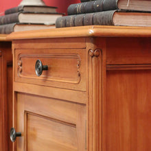 Load image into Gallery viewer, x SOLD Pair of French Bedside Cabinet in Cherrywood, One Drawers  Door Lamp Side Tables B10981
