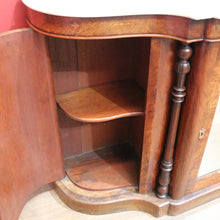 Load image into Gallery viewer, x SOLD Antique English Credenza, or Marble Top , Mirror Back Sideboard or Hall Cabinet

