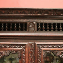 Load image into Gallery viewer, x Sold Antique Bookcase, Brittany, France Two Door Bookcase or China Display Cabinet B10454

