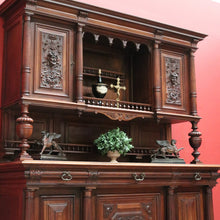 Load image into Gallery viewer, x SOLD Antique Sideboard, French Walnut Sideboard, Buffet Cabinet Cupboard with Drawers B10852
