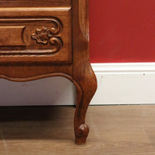 Load image into Gallery viewer, x SOLD Vintage French Chest of Drawers, Lingerie Chest, Hall Cupboard, Oak Tall Boy B10953

