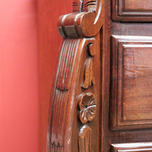 Load image into Gallery viewer, x SOLD Vintage French Mahogany 4 Drawer Carved Bedroom Hallway Chest of Drawers Cabinet B10704
