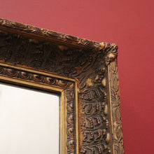 Load image into Gallery viewer, Gilt Frame Rectangular Early Mirror, Landscape or Portrait Hanging Wall Mirror B11000
