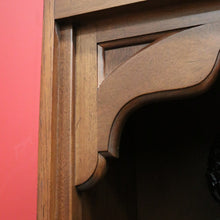 Load image into Gallery viewer, x SOLD Vintage Van Treight, Drexel Bookcase Cabinet, Gothic Style Display Open Cupboard. B10290
