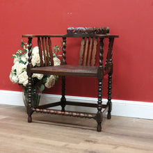Load image into Gallery viewer, x SOLD Antique French Armchair, Office Chair, Desk Chair, U Shaped Bedroom, Hall Chair B10784
