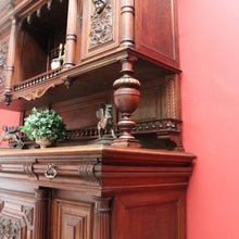 Load image into Gallery viewer, x SOLD Antique Sideboard, French Walnut Sideboard, Buffet Cabinet Cupboard with Drawers B10852
