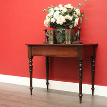 Load image into Gallery viewer, x SOLD Antique English Lamp Table. English Mahogany Side Table, Coffee  or Hall Table. B10336
